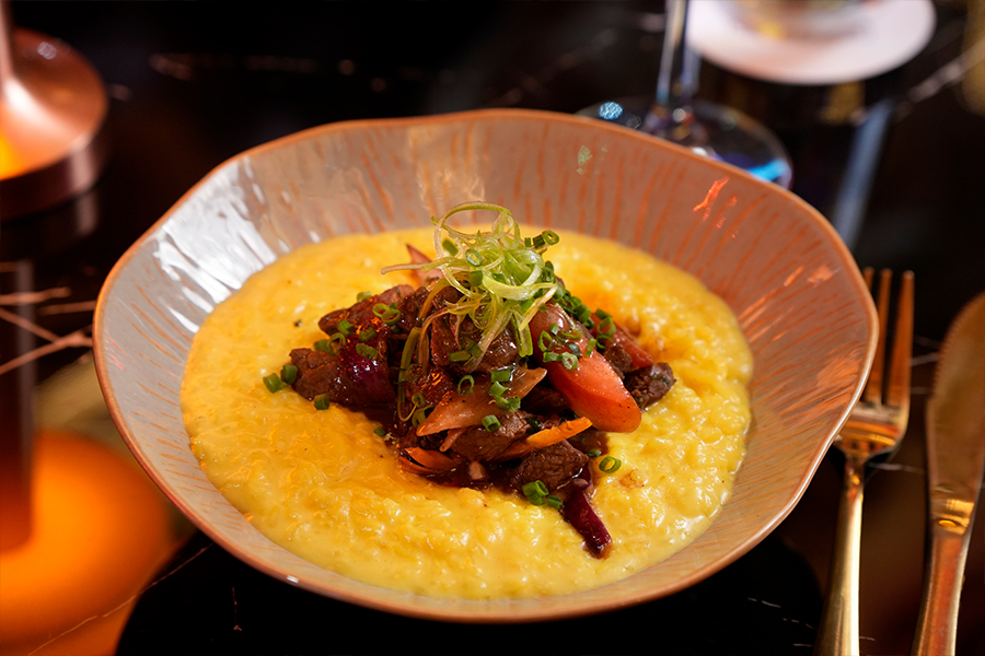 Risotto de Lomo Salteado